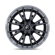 Fuel Wheels FC402 Catalyst 17x9 Gloss Black Brushed w/Dark Tint 1mm ET 87.1mm CB 6x135