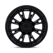 Fuel Wheels FC402 Catalyst 17x9 Matte Black w/Gloss Black Lip 1mm ET 87.1mm CB 6x135