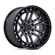 Fuel Wheels FC874 Celsius 17x9 Matte Gunmetal w/Matte Black Lip 1mm ET 87.1mm CB 6x135