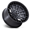 Fuel Wheels FC874 Celsius 17x9 Matte Gunmetal w/Matte Black Lip 1mm ET 87.1mm CB 6x135