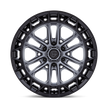 Fuel Wheels FC874 Celsius 17x9 Matte Gunmetal w/Matte Black Lip 1mm ET 87.1mm CB 6x135