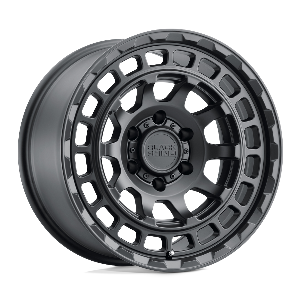 Black Rhino Hard Alloys Chamber 17x8.5 Matte Black -18mm ET 112.1mm CB 6x139.7