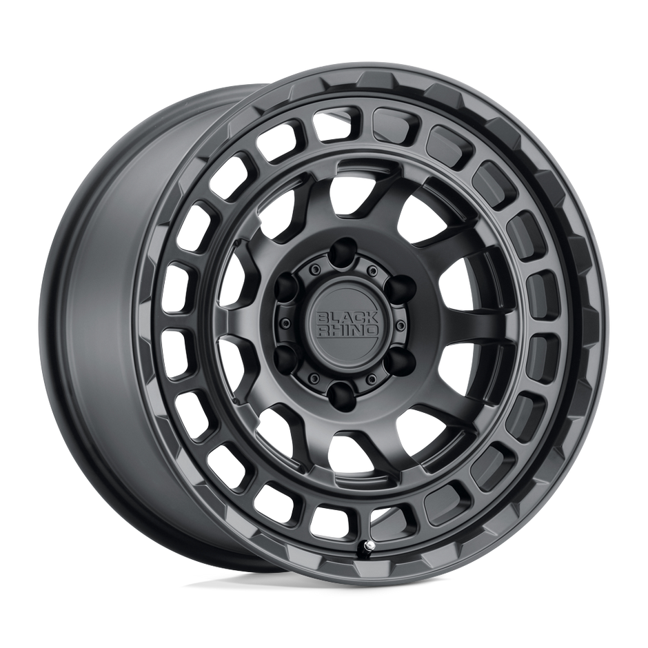 Black Rhino Hard Alloys Chamber 17x8.5 Matte Black -18mm ET 112.1mm CB 6x139.7