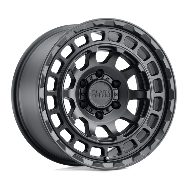 Black Rhino Hard Alloys Chamber 17x8.5 Matte Black -18mm ET 71.5mm CB 5x114.3