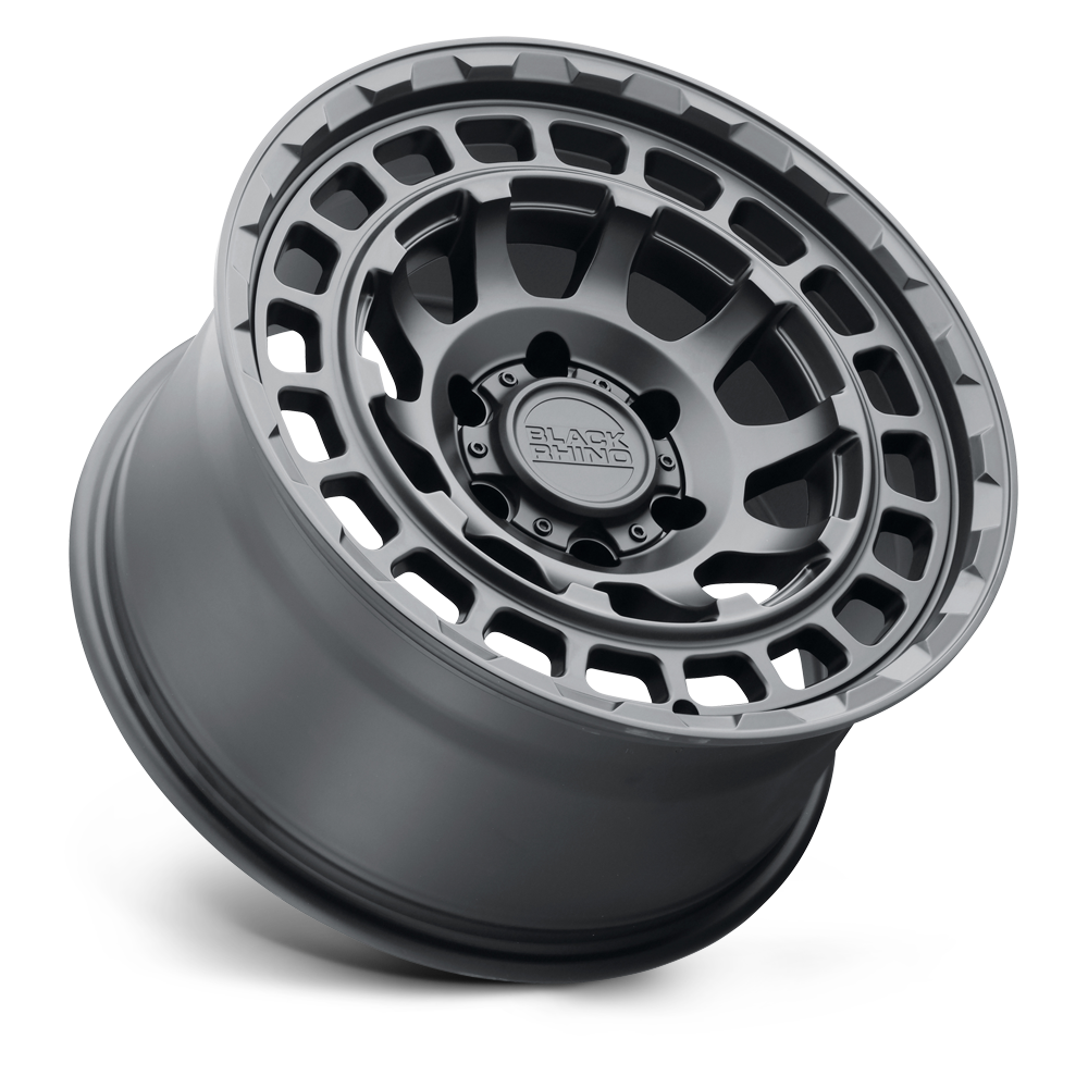 Black Rhino Hard Alloys Chamber 17x8.5 Matte Black -18mm ET 112.1mm CB 6x139.7