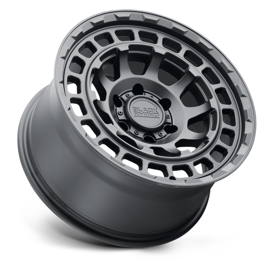 Black Rhino Hard Alloys Chamber 17x8.5 Matte Black -18mm ET 112.1mm CB 6x139.7