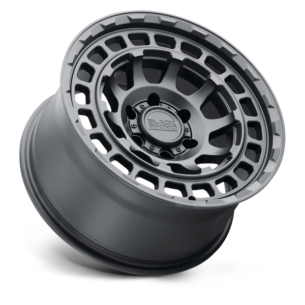 Black Rhino Hard Alloys Chamber 17x8.5 Matte Black -18mm ET 71.5mm CB 5x114.3