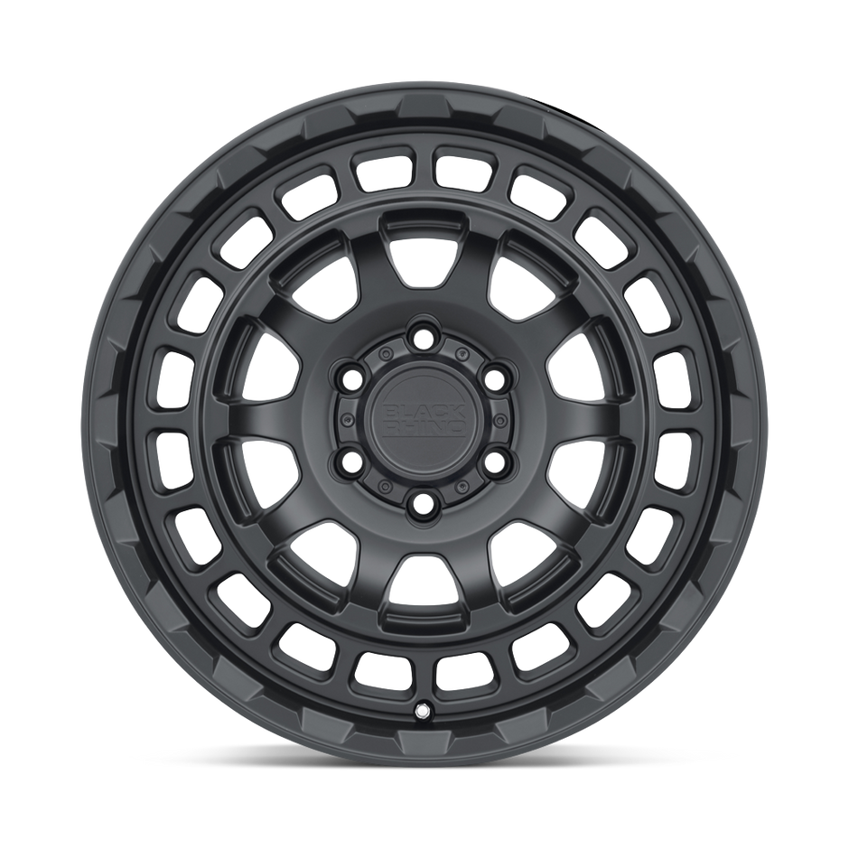 Black Rhino Hard Alloys Chamber 17x8.5 Matte Black -18mm ET 112.1mm CB 6x139.7