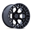 Fuel Wheels FC873 Charger 17x9 Gloss Black Brushed w/Dark Tint 1mm ET 71.5mm CB 5x127