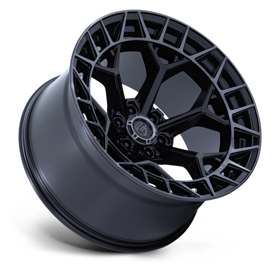 Fuel Wheels FC873 Charger 17x9 Gloss Black Brushed w/Dark Tint 1mm ET 71.5mm CB 5x127