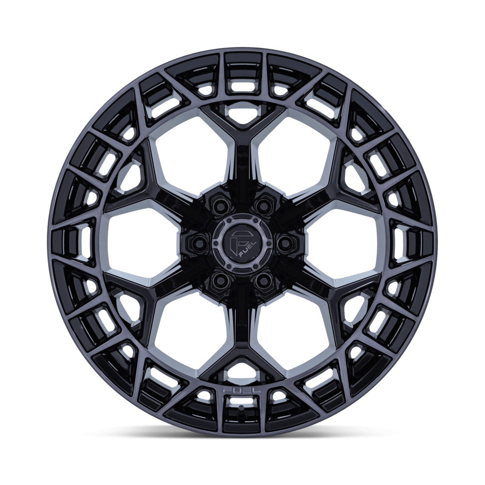 Fuel Wheels FC873 Charger 17x9 Gloss Black Brushed w/Dark Tint 1mm ET 71.5mm CB 5x127