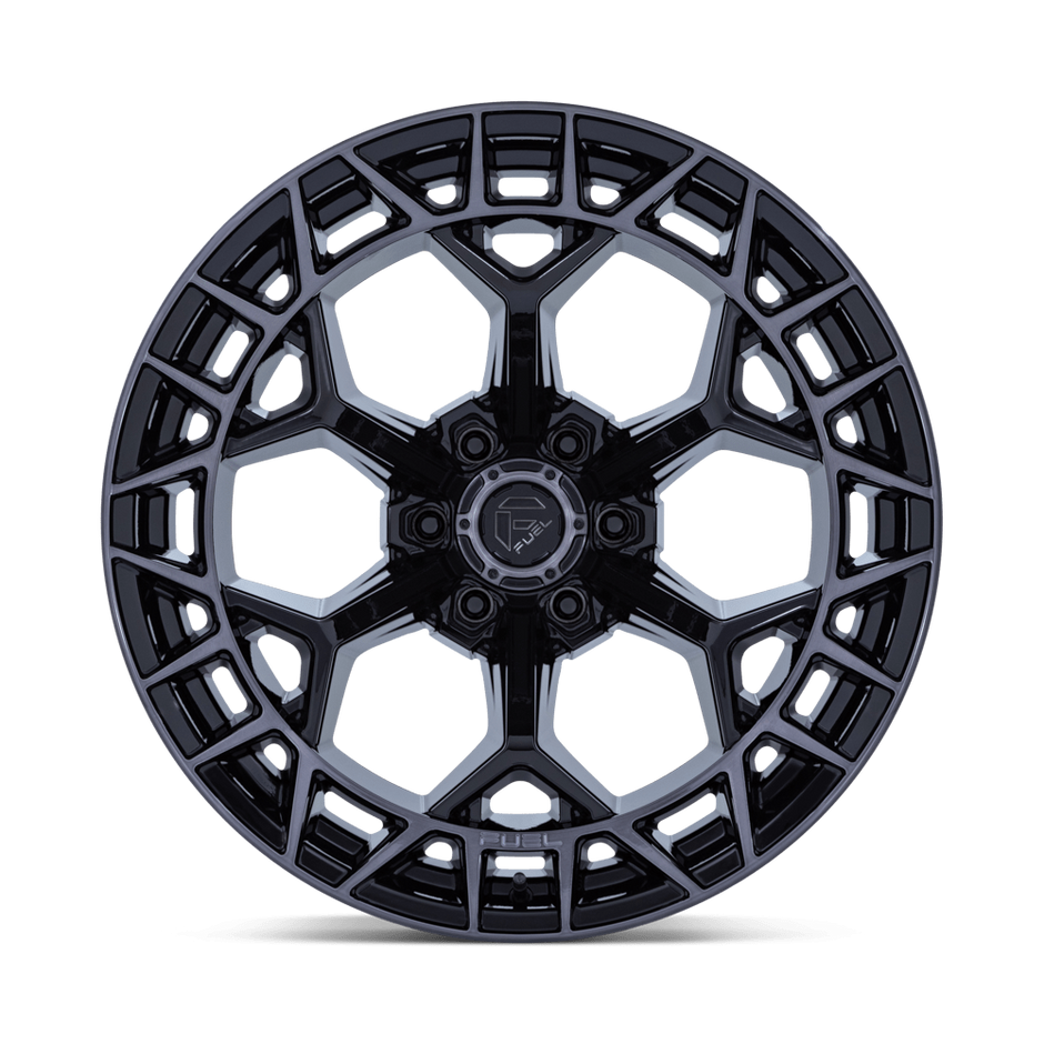 Fuel Wheels FC873 Charger 17x9 Gloss Black Brushed w/Dark Tint 1mm ET 71.5mm CB 5x127
