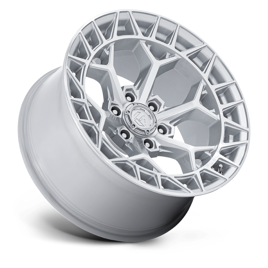 Fuel Wheels FC873 Charger 17x9 Gloss Silver w/Machined Face 1mm ET 71.5mm CB 5x127