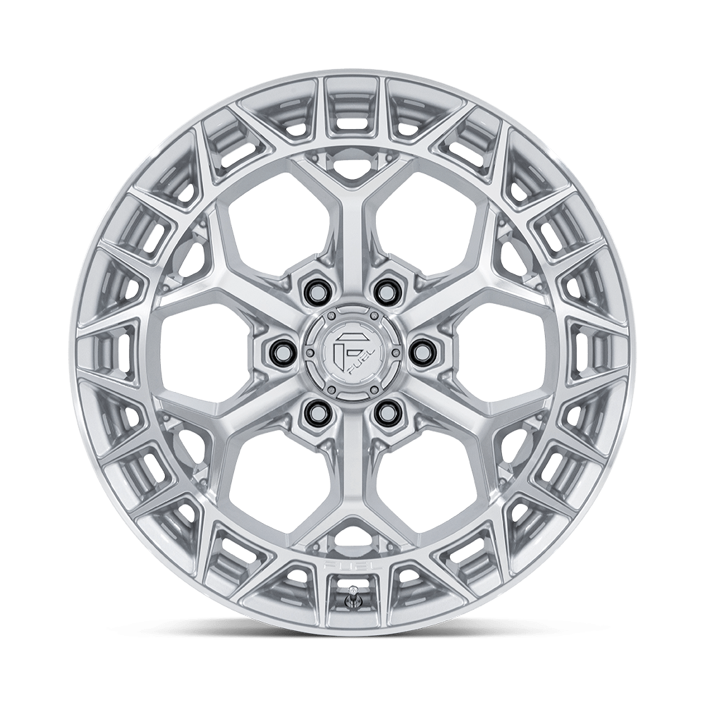 Fuel Wheels FC873 Charger 17x9 Gloss Silver w/Machined Face 1mm ET 71.5mm CB 5x127