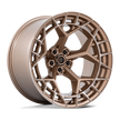 Fuel Wheels FC873 Charger 17x9 Platinum Bronze 1mm ET 71.5mm CB 5x127