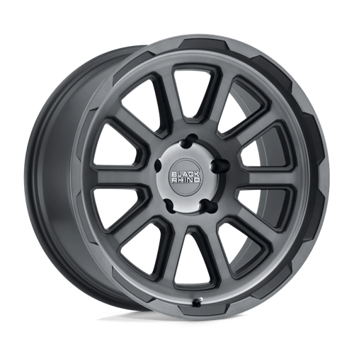 Black Rhino Hard Alloys Chase 17x8.5 Brushed Gunmetal 0mm ET 112.1mm CB 6x139.7