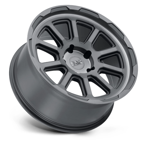 Black Rhino Hard Alloys Chase 17x8.5 Brushed Gunmetal 0mm ET 112.1mm CB 6x139.7