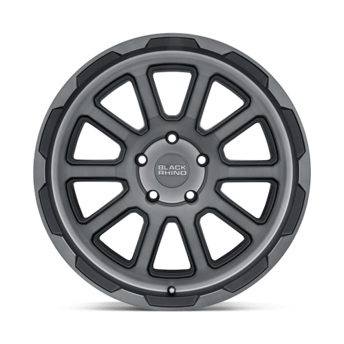 Black Rhino Hard Alloys Chase 17x8.5 Brushed Gunmetal 0mm ET 112.1mm CB 6x139.7