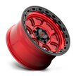 KMC Wheels KM548 Chase 20x9 Candy Red w/Black Lip 0mm ET 71.5mm CB 5x127