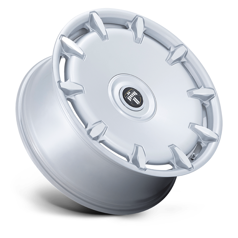 DUB Wheels DC271 Cheef 24x10 Silver Machined 18mm ET 72.56mm CB Custom BP