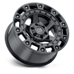Black Rhino Hard Alloys Cinco 20x9.5 Gloss Black w/Stainless Bolts 12mm ET 110.1mm CB 5x150