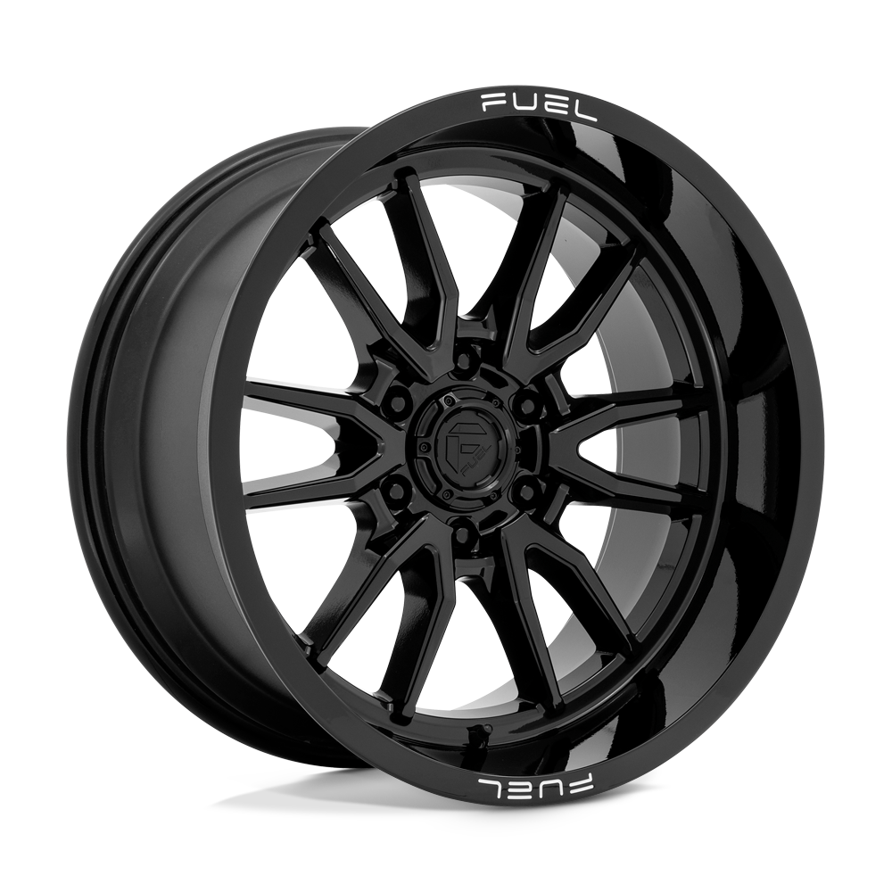 Fuel Wheels D760 Clash 17x9 Gloss Black -12mm ET 106.1mm CB 6x139.7