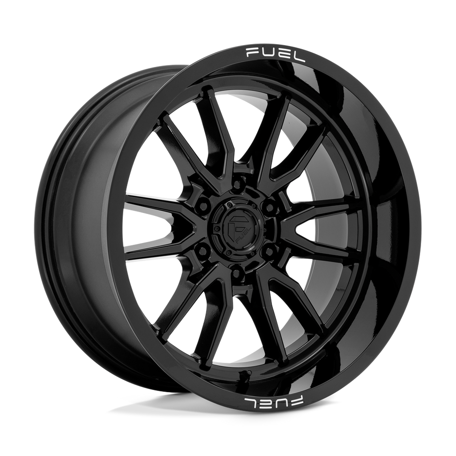 Fuel Wheels D760 Clash 17x9 Gloss Black -12mm ET 106.1mm CB 6x139.7