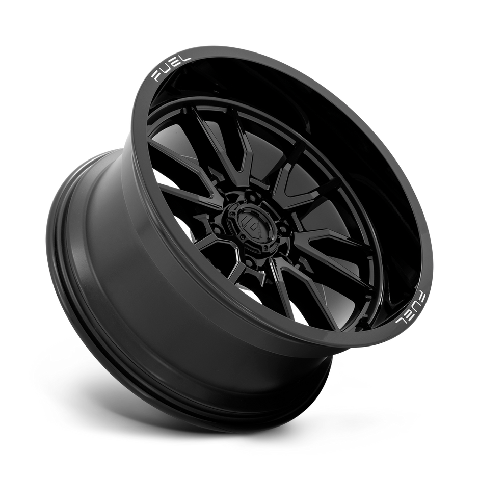 Fuel Wheels D760 Clash 17x9 Gloss Black -12mm ET 106.1mm CB 6x139.7