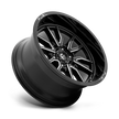 Fuel Wheels D761 Clash 17x9 Gloss Black Milled -12mm ET 106.1mm CB 6x139.7