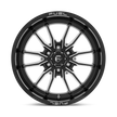 Fuel Wheels D761 Clash 17x9 Gloss Black Milled -12mm ET 106.1mm CB 6x139.7