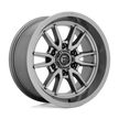 Fuel Wheels D789 Clash 17x9 Gunmetal -12mm ET 106.1mm CB 6x139.7
