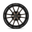 Fuel Wheels D762 Clash 17x9 Matte Black w/Double Dark Tint -12mm ET 106.1mm CB 6x139.7