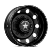 American Force Classic DRW forged wheels in gloss black milled finish, rear three-quarter view