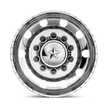American Force Classic DRW forged wheels in polished finish, rear face view