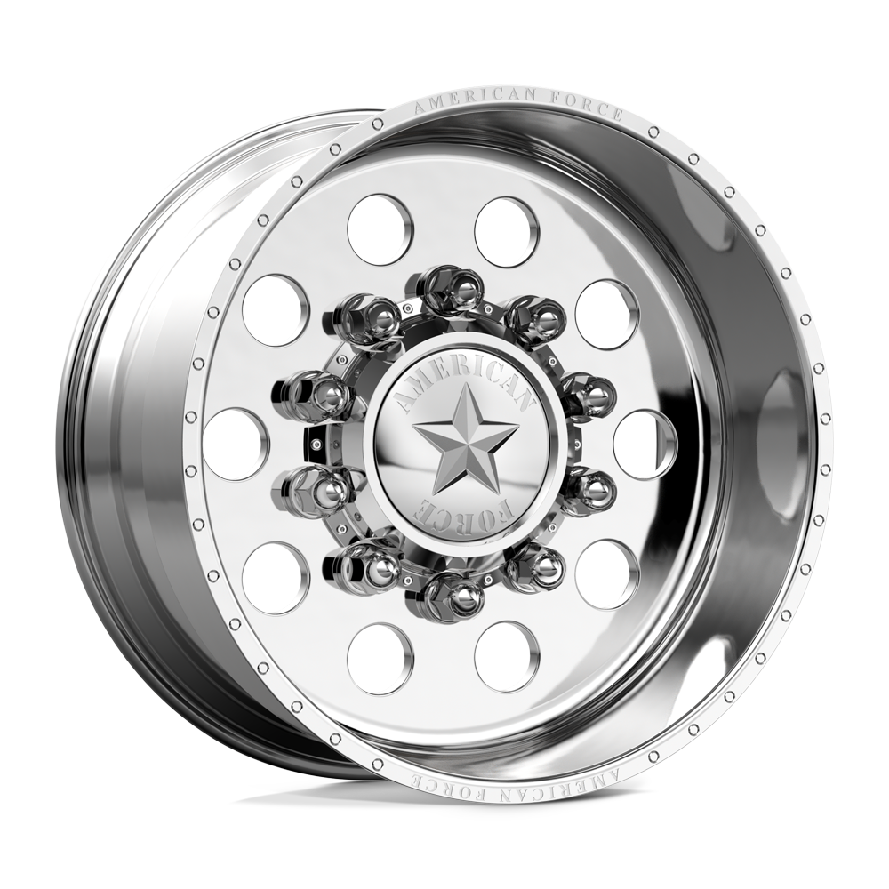 American Force Classic SD forged wheels in polished finish, three-quarter view