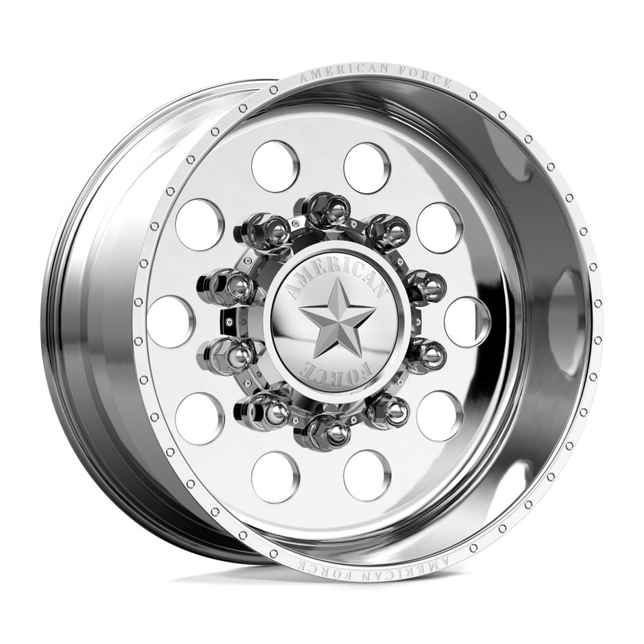 American Force Classic SD forged wheels in polished finish, three-quarter view