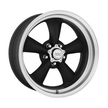 American Racing VN205 Classic Torq Thrust II 20x8 Hot Rod Black w/Polished Lip 19mm ET 5x115