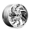 Fuel Wheels D573 Cleaver 20x12 Chrome Plated -44mm ET 78.1mm CB 5x114.3/5x127