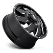 Fuel Wheels D574 Cleaver Dually 20x8.25 Gloss Black Milled 105mm ET 154.3mm CB 8x210