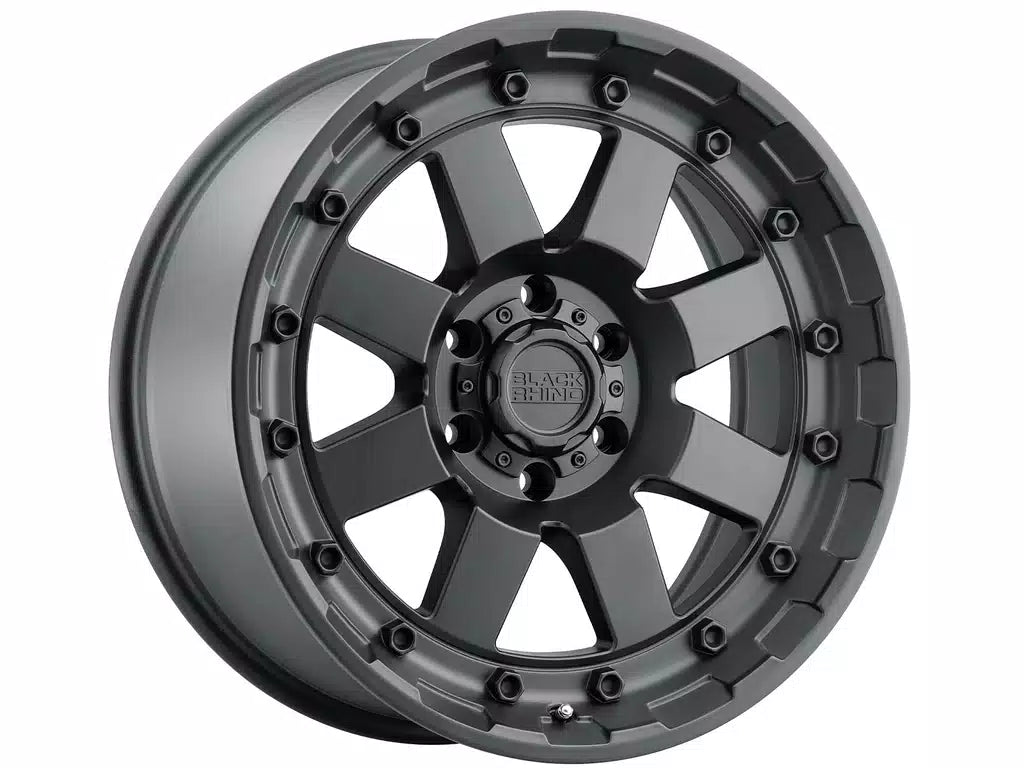 Black Rhino Hard Alloys Cleghorn 20x9 Matte Black 12mm ET 87.1mm CB 6x135