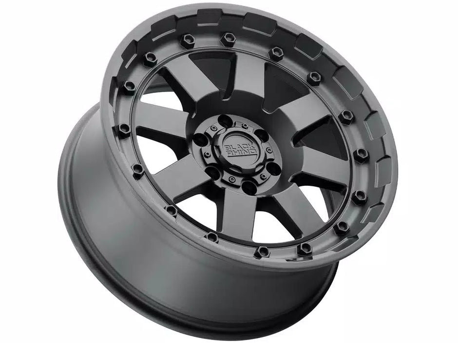 Black Rhino Hard Alloys Cleghorn 20x9 Matte Black 12mm ET 87.1mm CB 6x135