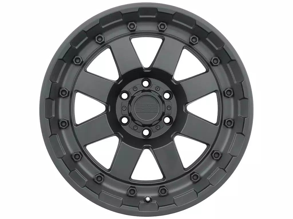 Black Rhino Hard Alloys Cleghorn 20x9 Matte Black 12mm ET 87.1mm CB 6x135