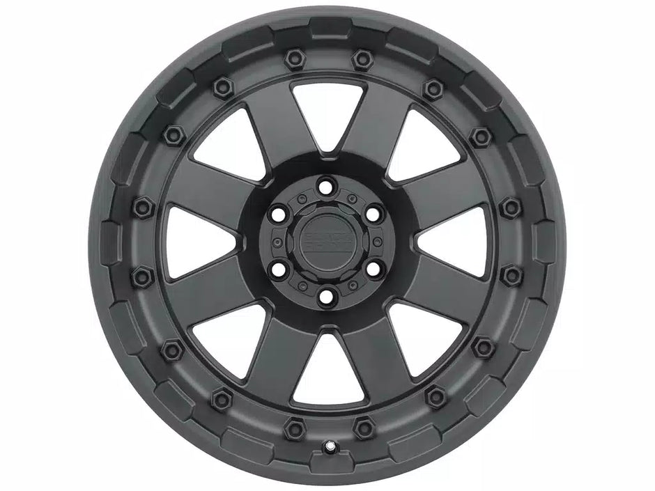 Black Rhino Hard Alloys Cleghorn 20x9 Matte Black 12mm ET 87.1mm CB 6x135