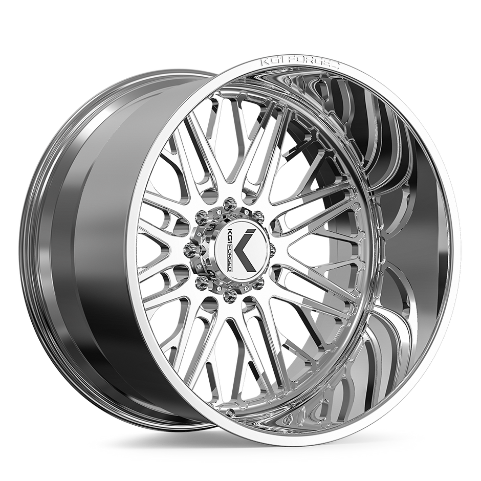 KG1 Forged KF083 Clique 30x16 Polished -101mm ET 125.1mm CB 8x170
