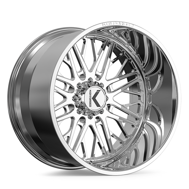 KG1 Forged KF083 Clique 30x16 Polished -101mm ET 125.1mm CB 8x170