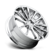 DUB Wheels S251 Clout 24x10 Chrome Plated 30mm ET 87.1mm CB 6x135