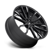 DUB Wheels S252 Clout 24x10 Gloss Black Milled 30mm ET 87.1mm CB 6x135