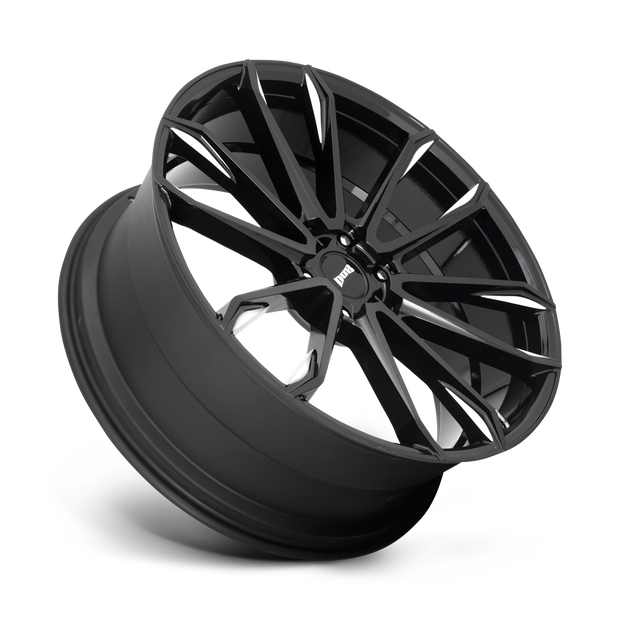 DUB Wheels S252 Clout 24x10 Gloss Black Milled 30mm ET 87.1mm CB 6x135