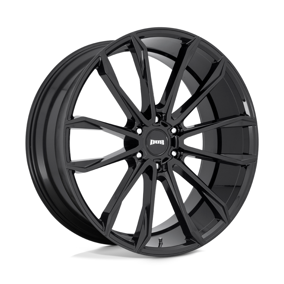 DUB Wheels S253 Clout 24x10 Gloss Black 30mm ET 87.1mm CB 6x135
