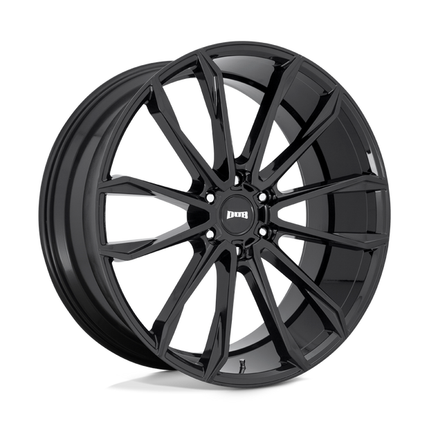 DUB Wheels S253 Clout 24x10 Gloss Black 30mm ET 87.1mm CB 6x135